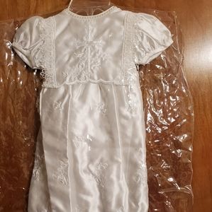 Christening Baptism Gown Size 0-3 Months